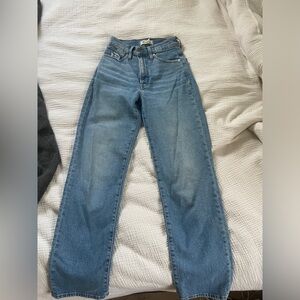 Vintage Straight Madewell Jeans size 23